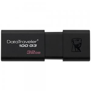 Kingston DT100G3/128GB DataTraveler 100 G3 USB 3.0, 3.1 Flash Drive 128 GB Black