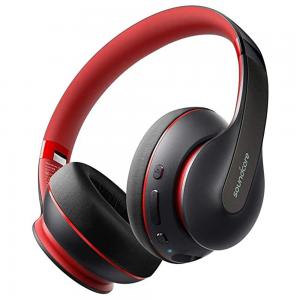 Soundcore A3032H12 Duet BT Wireless Over-Ear Headphones Black and Red