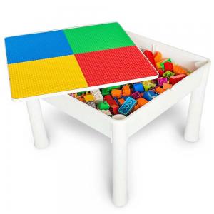 Little Story LS_AT_50BL 4in1 Activity and Block Table With 50 Blocks L