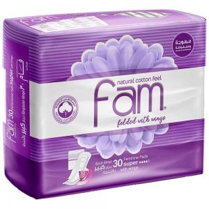 Fam Maxi Wings Super Pads 30 1Px8