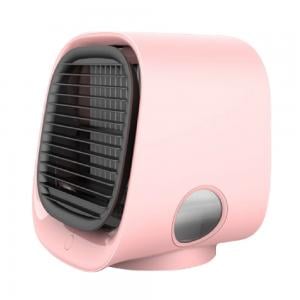 Desktop Air Cooler 3 Adjustable Wind Speed Personal Portable  Pink