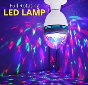 Led E26 Full Color Rotating Lamp