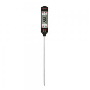 Digital Food Temperature Thermometer N20132764A Black and Silver