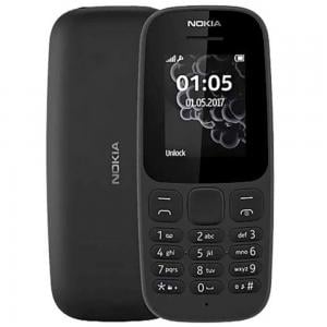 Nokia 105 Dual SIM Black 4MB RAM 4MB 2G
