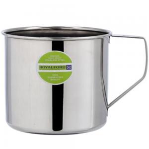 Royalford RF10148 Stainless Steel Rainbow Mug with Strong Handle 12cm