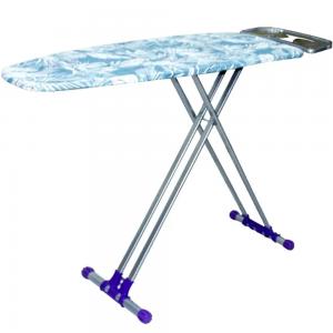 Inhouse Iron Table with Adjustable Height 120x42cm Multicolor