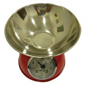 Orca OR-KAP Mechanical Kitchen Scale, Red