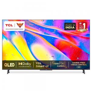 TCL 50C725  4K Ultra HD Certified Android Smart QLED TV Black