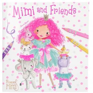 TOPModel TM-10623 Princess Mimi And Friends Colouring Book Multicolor