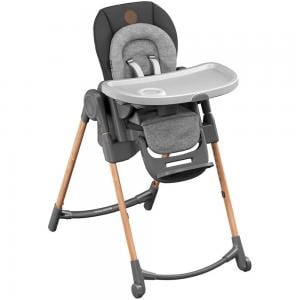 Maxi Cosi Minla Baby and Kids Feeding High Chair with Tray and Cushion for newborn Toddler 1 Year 2 Year 3 Year 4 Year 5 year 6 Years old Graphite