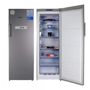 Nobel NUF377NFS Upright Freezer Silver 300 Litres 7 Drawers R600A Silver