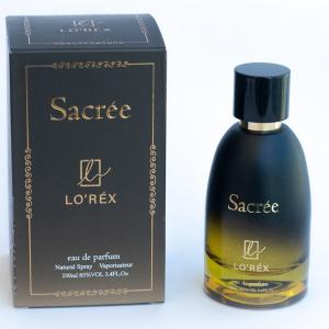 Lorex Sacree Eau De Perfume Oud 100Ml Brown with Black