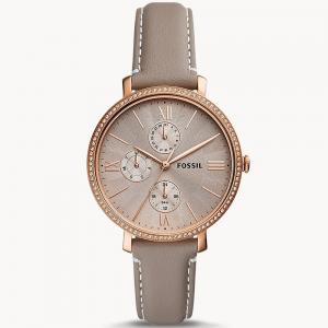 Fossil ES 5097 Jacqueline Multifunction Grey Eco Leather Watch