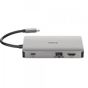 D Link USB-C Hub HDMI/VGA/Ethernet/Card Reader 9 in 1, DUB-M910
