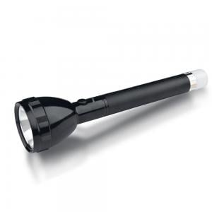 Impex GLISTER G23B Rechargeable LED Flashlight Aluminium Body Black