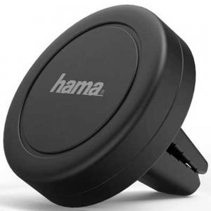 Hama 188301 Magnet Vent Universal Smartphone Holder Black