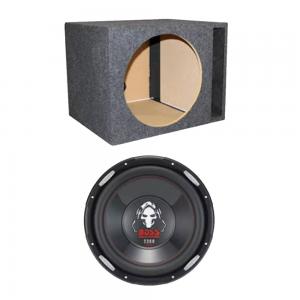 Boss P106DVC Car Subwoofer With Vented Sub Box Black