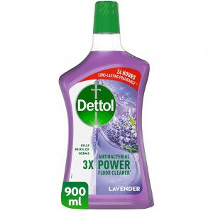 Dettol Antibacterial Power Floor Cleaner Lavender 900ml