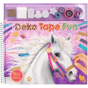 TOPModel TM-10470 Miss Melody Colouring Book With Masking Tapes Multicolor