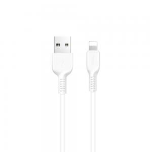 Hoco Flash Lightning Charging Cable L 1M White, X20