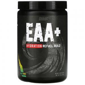 Nutrex Research EAA+ Hydration EAAs BCAAs Powder 30 Serving 390gm, Maui Twist