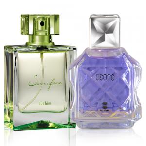 2 In 1 Perfume Bundle Offer Sacrifice II for Him Spray 90 ML, Cento Eau De Perfume 100 ML