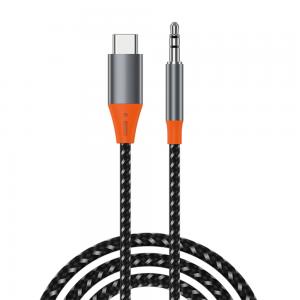 Wiwu YP07G 3.5mm Audio Cable To Type C  Gray