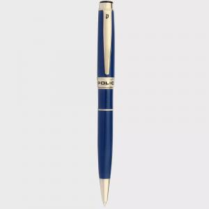 Police PEACP2000332 Hobo Pen With Stainless Steel Plating Blue