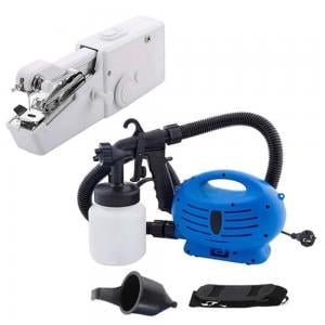 2 in 1 Combo Offer Paint Zoom Professional Paint Sprayer and Handy Stitch Sewing Machine, 137510617