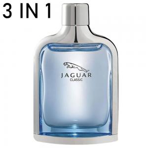 3 In 1 Jaguar Classic Blue Edt 100ml For Men