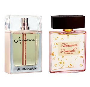 Al Haramain Signature Spray For Women, 100ml and Al Haramain AHP1707 Romantic Spray, 100ml