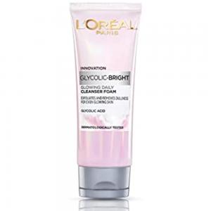 Loreal Glycolic Bright Glowing Daily Cleanser Foam 50ml