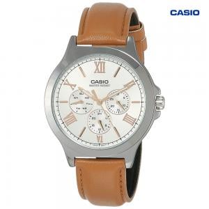 Casio MTP-V300L-7A2UDF Analog Watch For Men, Silver