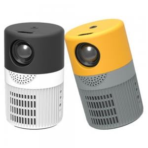 Borrego T400 LED Mini Projector Black and Yellow
