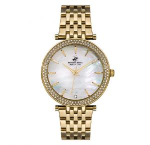 Beverly Hills Polo Club - Bp3183c.120 Womens Analog White Dial Watch