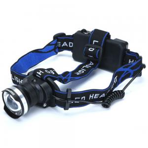 Geepas High Power T6 LED Headlamps Black & Blue, GHL51085