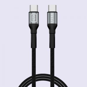 LYCKA P’cord 20W PD Cable Type C to Lightning Black