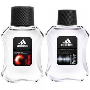 2 In 1 Adidas EDT Spray for Men Perume Set 100ml