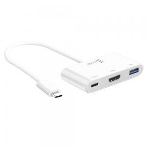J5 Create JCA379 USB-C to HDMI/USB 3.0 with PD Adapter