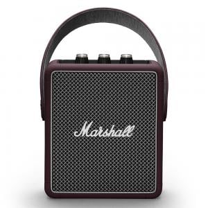 Marshall Stockwell II Portable Bluetooth Speaker Burgundy