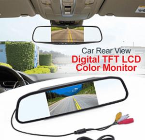 Universal 4.3 Inch Car Rear View Digital TFT LCD Color Monitor For Car & Truck, C42