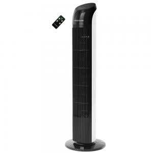 Frigiaire Tower Fan With 12 Hours Timer 3.2 kg 45 W FD9133RC Black