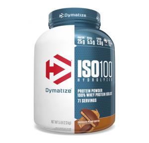 Dymatize ISO100 Hydrolyzed Whey Isolate Protein Powder, Chocolate Peanut Butter