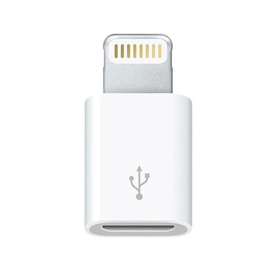 Micro to 8 Pin Lightning USB Converter for iPad, iPod, iPhone - All Apple Devices