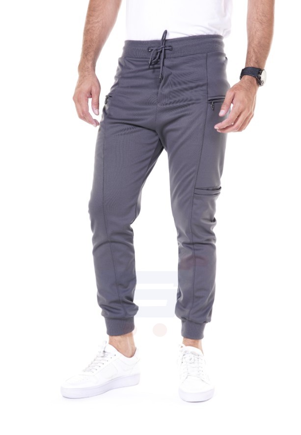 Buy Kenyos Knit Track Pants For Men Light Gray BCCD62281A - XL Gray ...