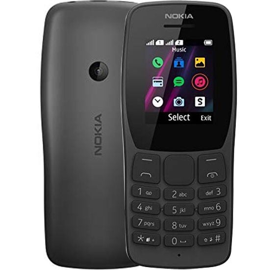 Nokia 110 Dual SIM Black 2G