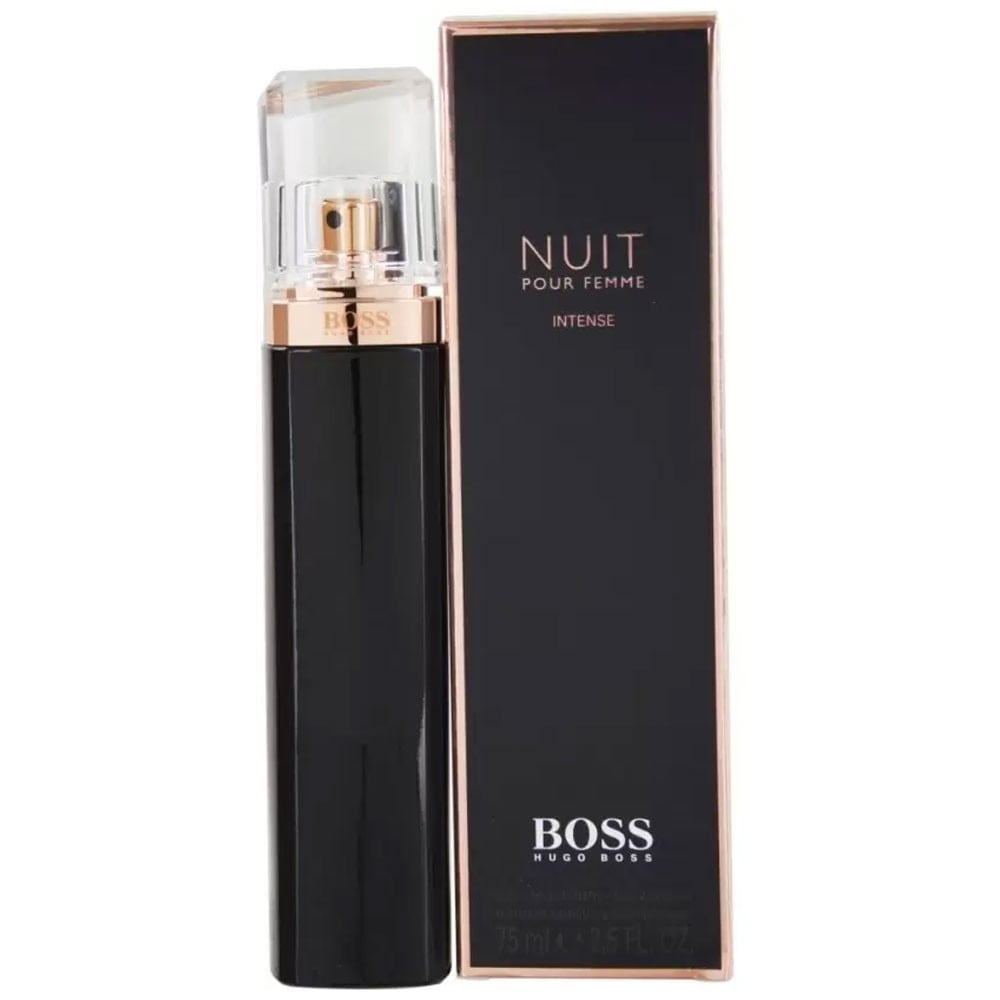 Хьюго босс черные. Hugo Boss "Boss nuit pour femme", 75 ml. Hugo Boss Boss nuit. Духи Hugo Boss nuit. Boss nuit 75ml EDP.