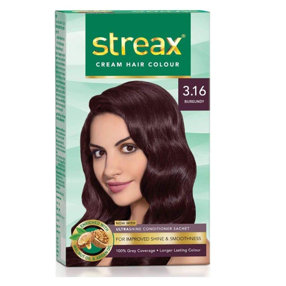 Buy Streax Cream Hair Color Burgundy  Online Dubai, UAE   | OY5195