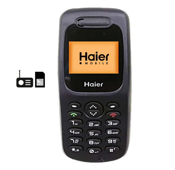 Haier Z1600i Mobile, Black