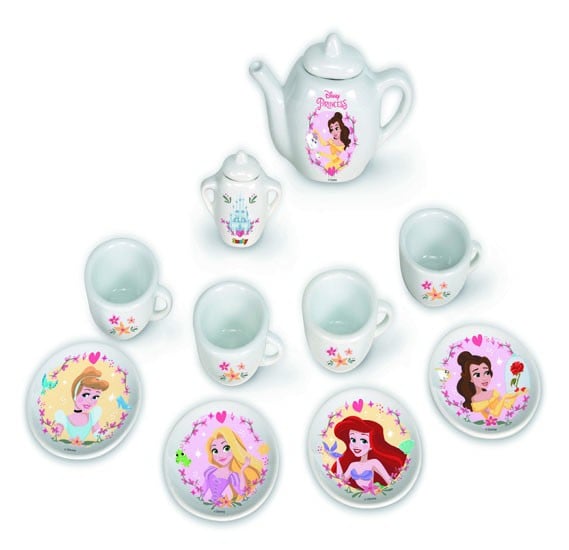 Smoby-Disney Princesse Porcelaine Tea Cup Set 12pc 310569 Blanc 